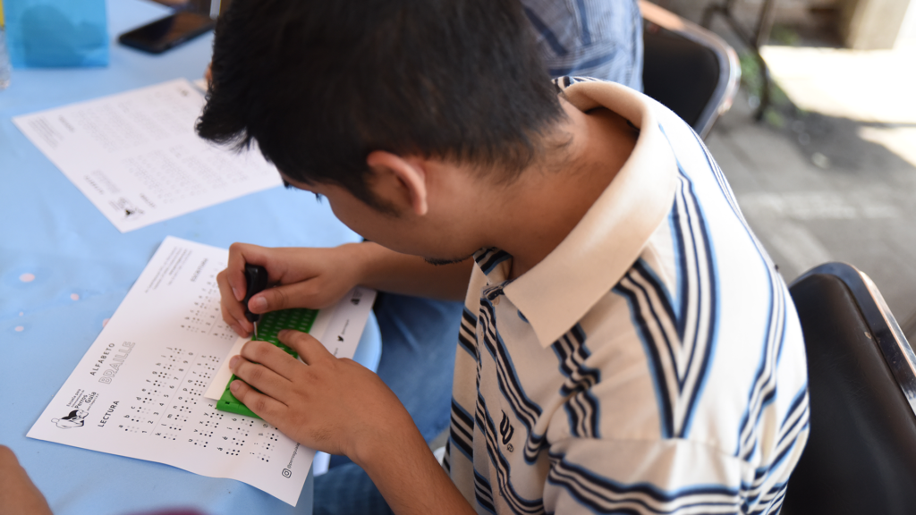 Braille Class at the School for Guide Dogs for the Blind I.A.P.