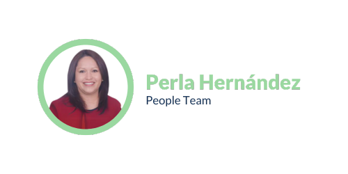 Perla Hernandez de Beyond People, del equipo de responsabilidad social