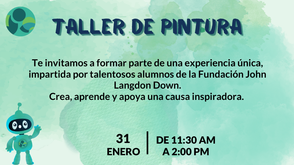 Taller de pintura con Fundacion John Langdon Down y Beyond Technology